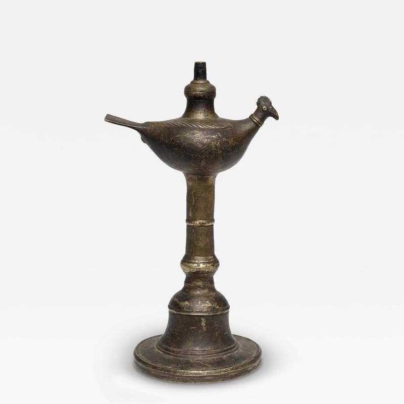 Bird Form Oil Lamp