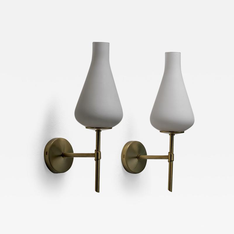 Birger Dahl Pair of Birger Dahl wall lamps