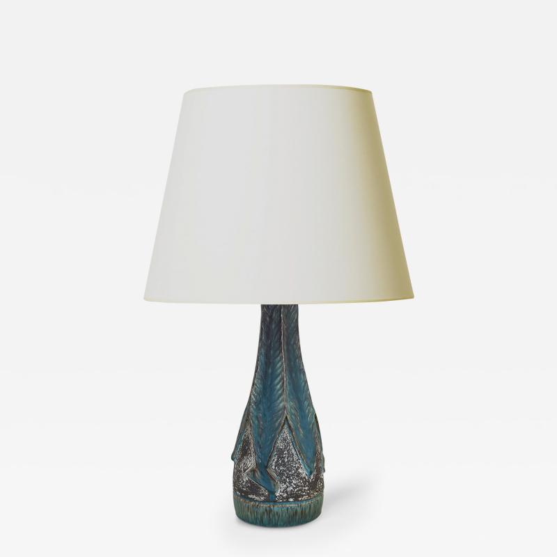 Birger str m Sculptural Brutalist Table Lamp by Birger str m