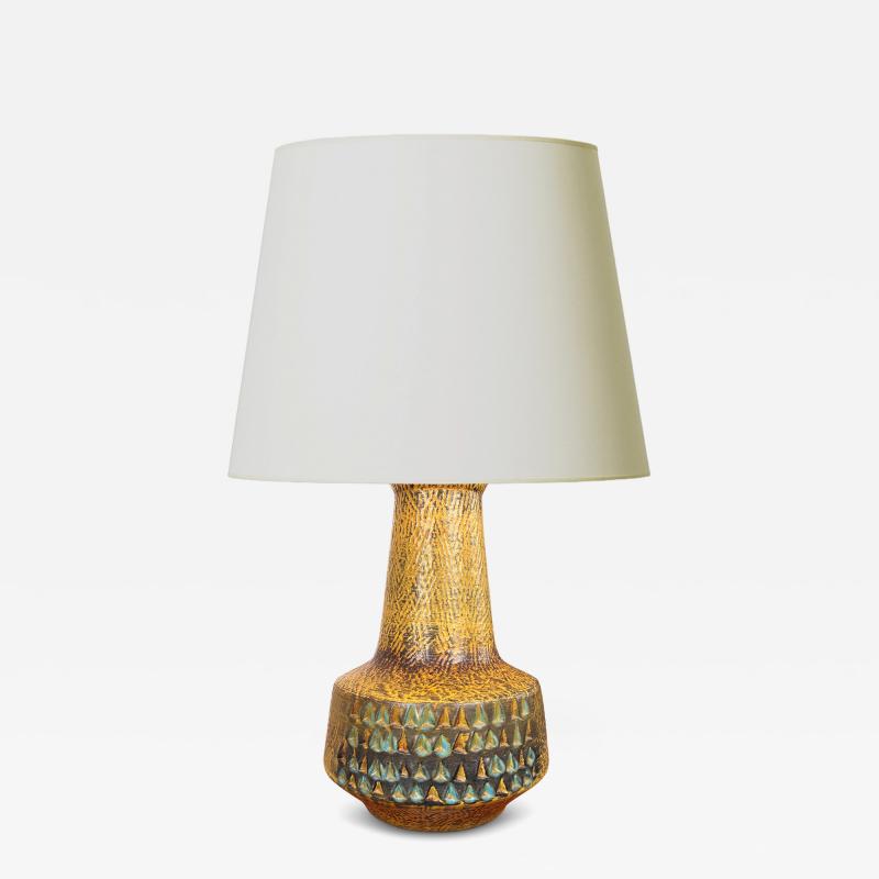 Birger str m Table Lamp by Birger str m attrib 