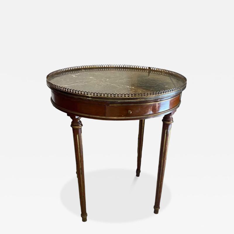 Black Bouillotte Style Table