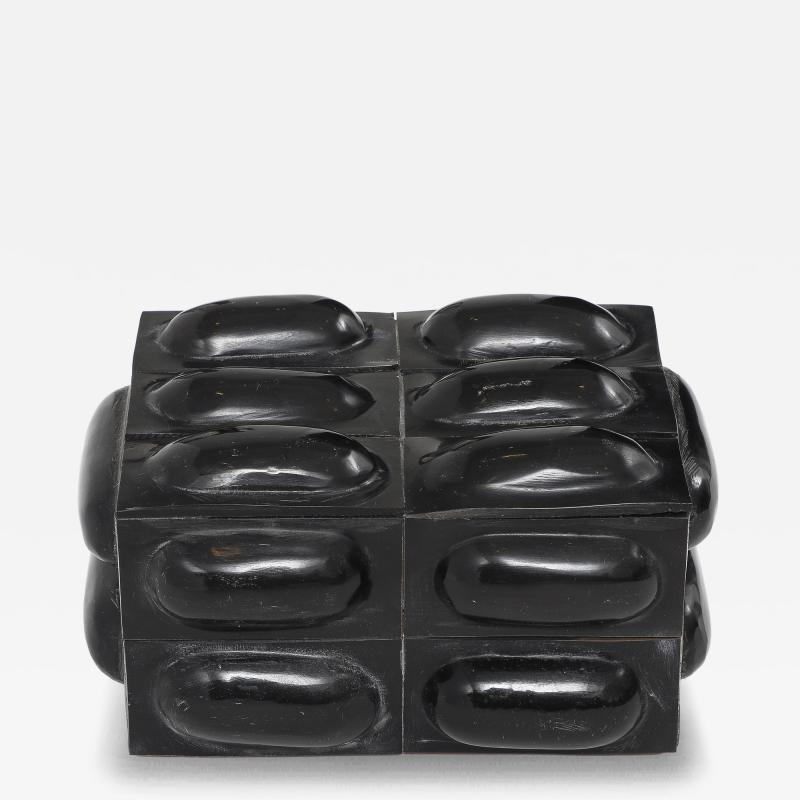Black Buffalo Horn Box