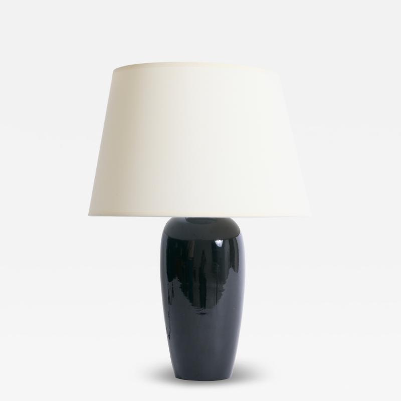 Black Ceramic Table Lamp
