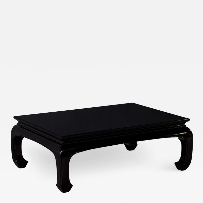 Black High Gloss Polished Coffee Table