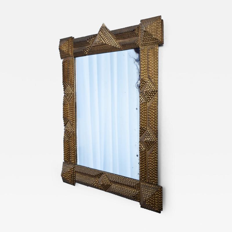 Black forest gilded wooden mirror 2 1910s 