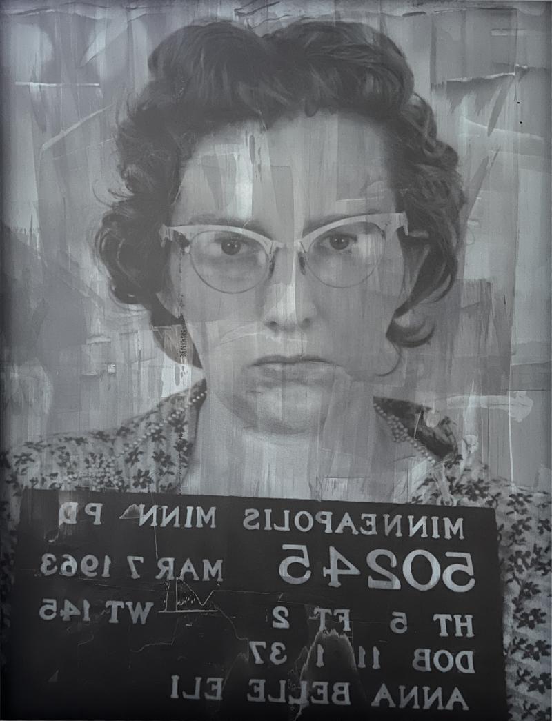 Blaine Halvorsen Anna Belle Emulsion Oil Monumetal 7x9 Lightbox Blaine Halvorson 2008