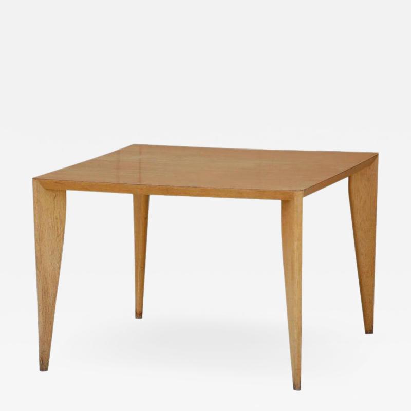 Bleached Wood Modernist Coffee Side Table