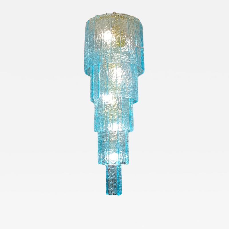 Blue Cascade Lamp