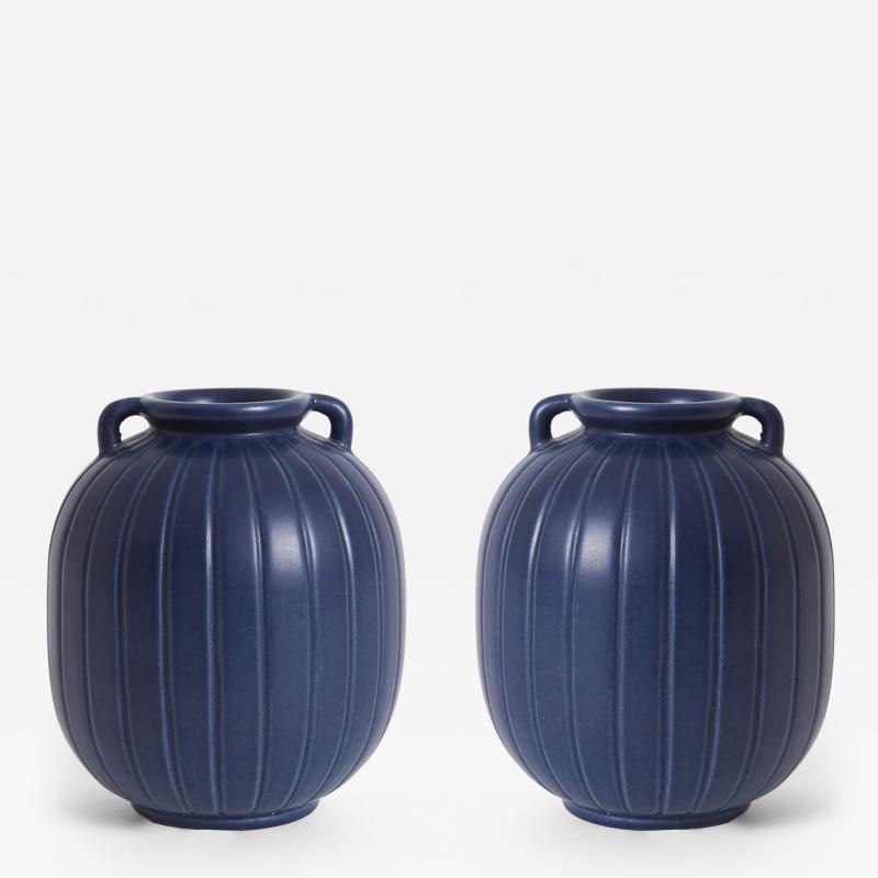 Blue Vases by Axel S rensen