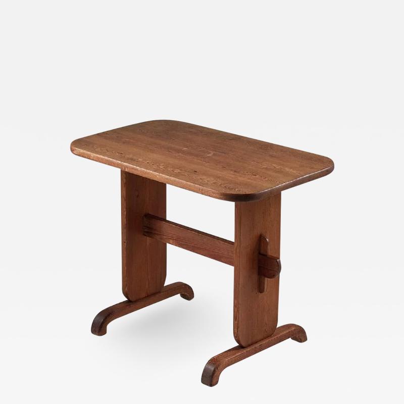 Bo Fj stad Swedish Side Table in Pine by Bo Fj stad 1930s