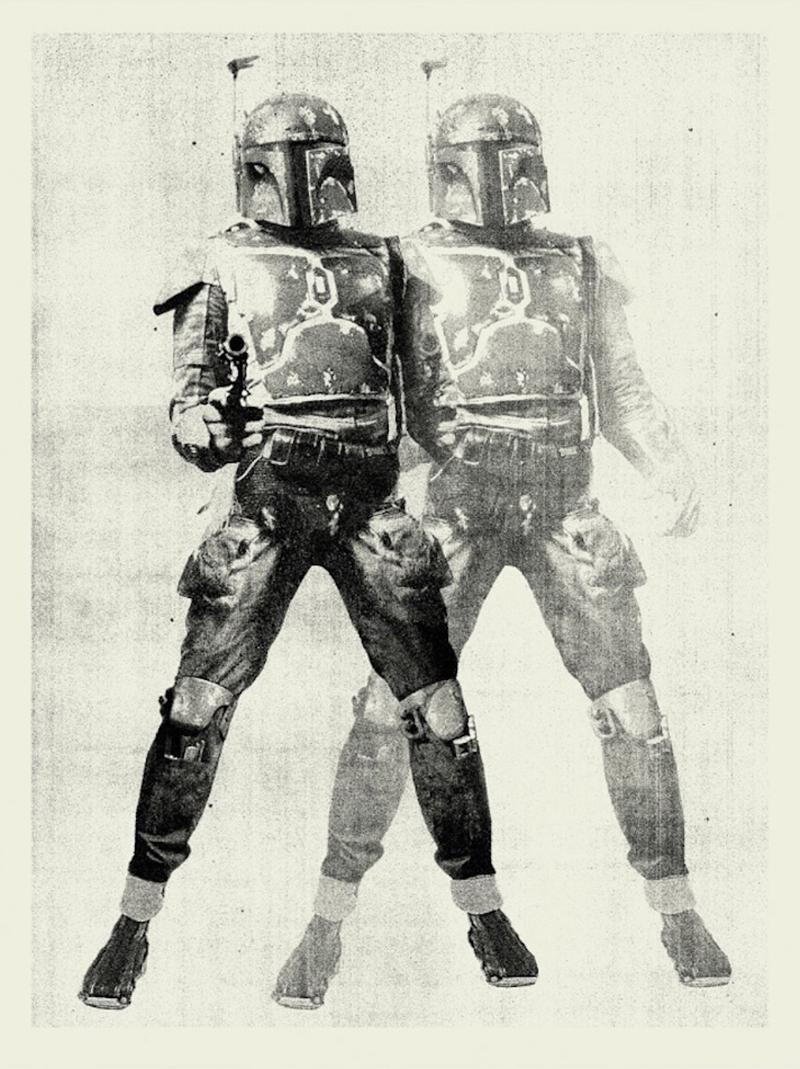 Boba Fett Pop Art Print