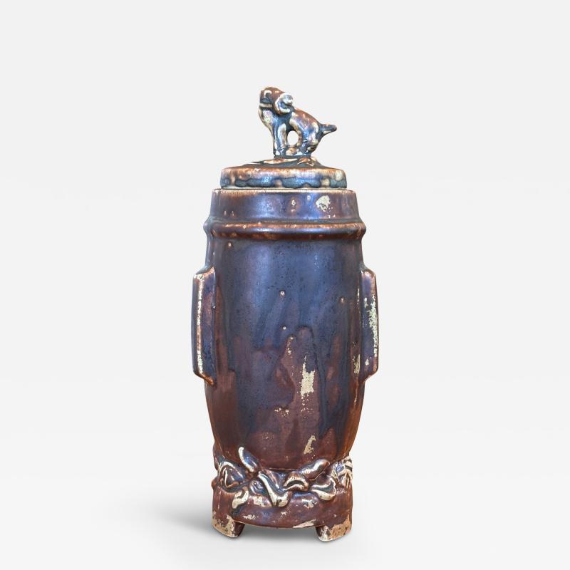 Bode Willumsen Lidded Vase Jar by Bode Willumsen