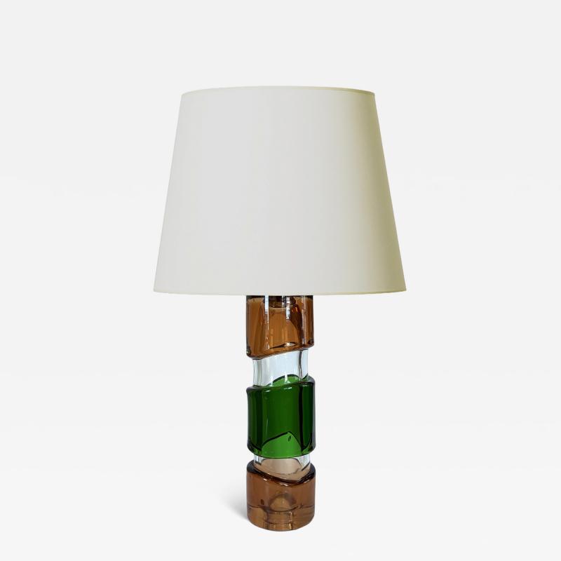 Bohemian Brutalist Table Lamp
