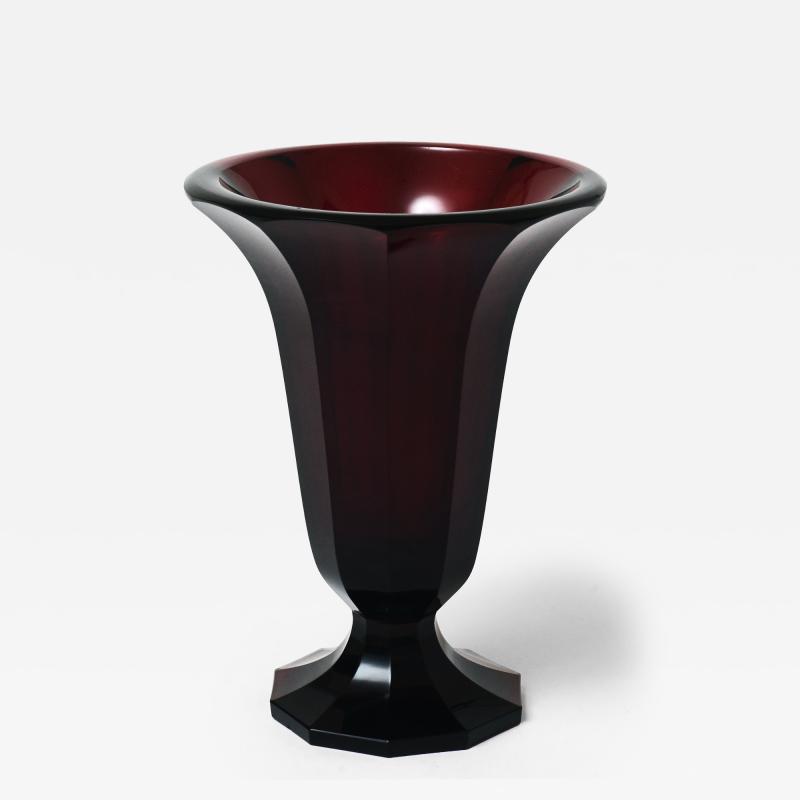 Bohemian Ruby Glass Circa 1900s