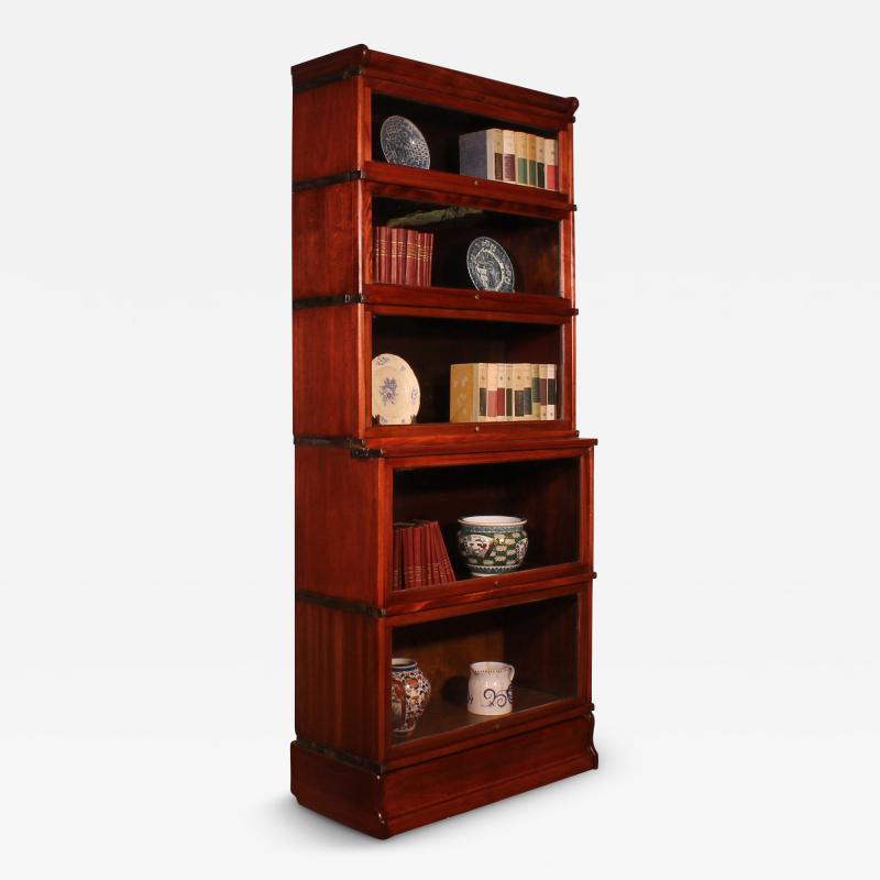 Bookcase Called Stacking Bookcase In Mahogany Of 5 Elements With Extension