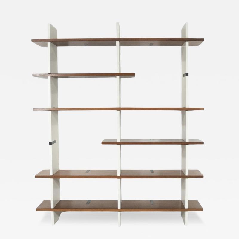 Bookshelf model Domino by Eugenio Gerli for Tecno Milano 1966