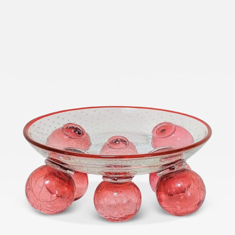 Borek Sipek ZET glass cup by Bo ek pek for Ajeto 1980