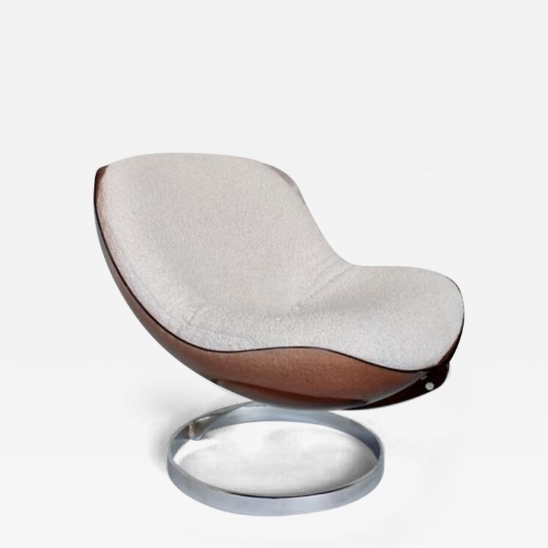 Boris Tabacoff FRENCH DESIGNER BORIS TABACOFF SPHERE LOUNGE CHAIR