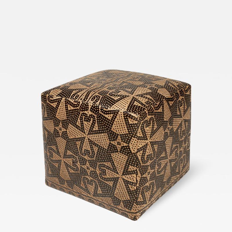 Borneo Mat Square Ottoman F