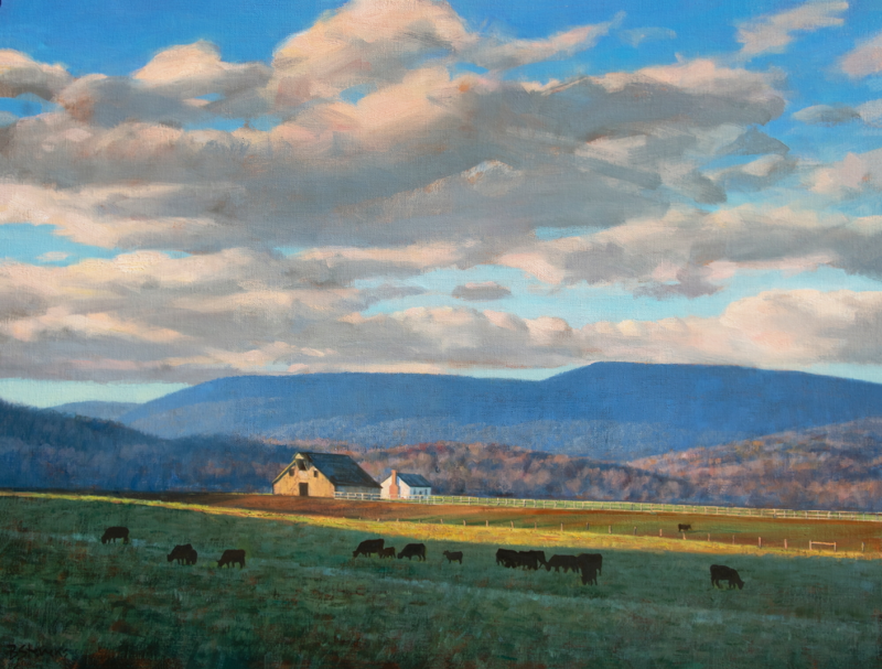 Bradley Stevens Late Afternoon in the Blue Ridge 2024