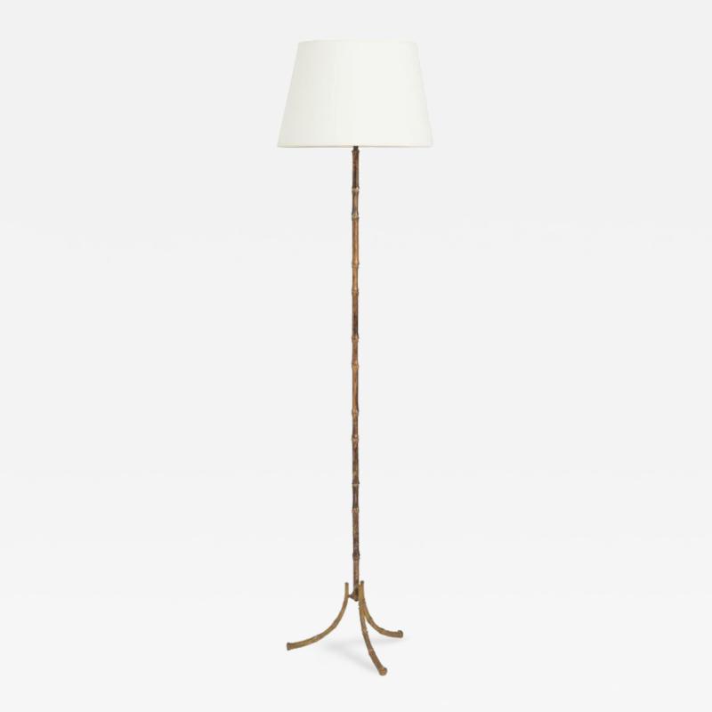 Brass Bamboo Floor Lamp