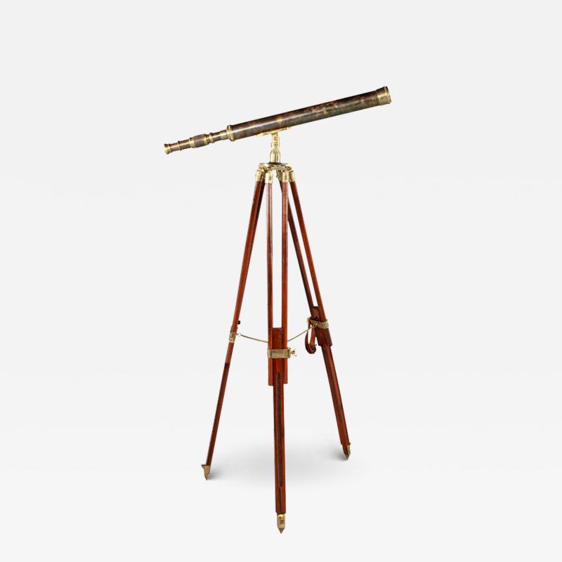 Brass Campaign Style Vintage Telescope