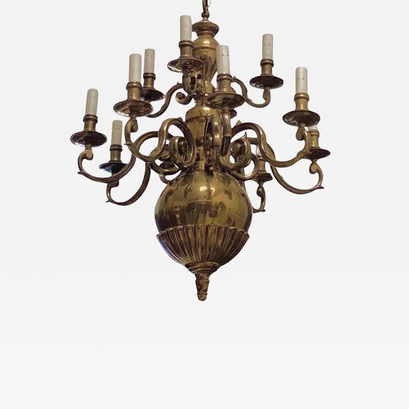 Brass Chandelier