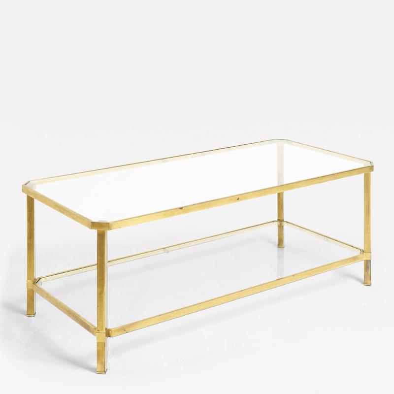 Brass Coffee Table