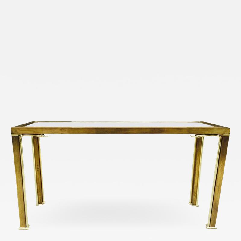 Brass Console Table