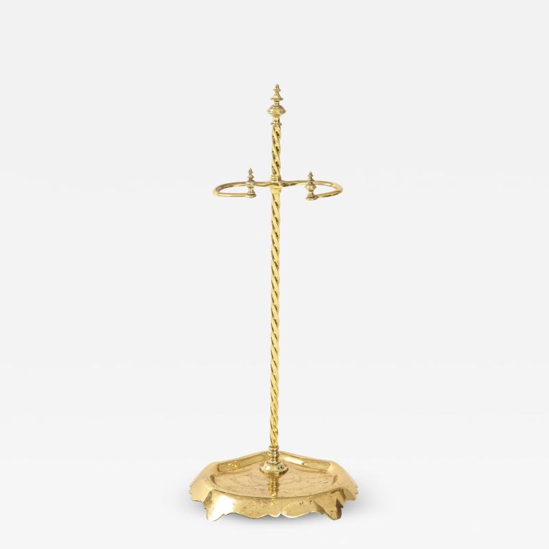 Brass Fire Tool Stand