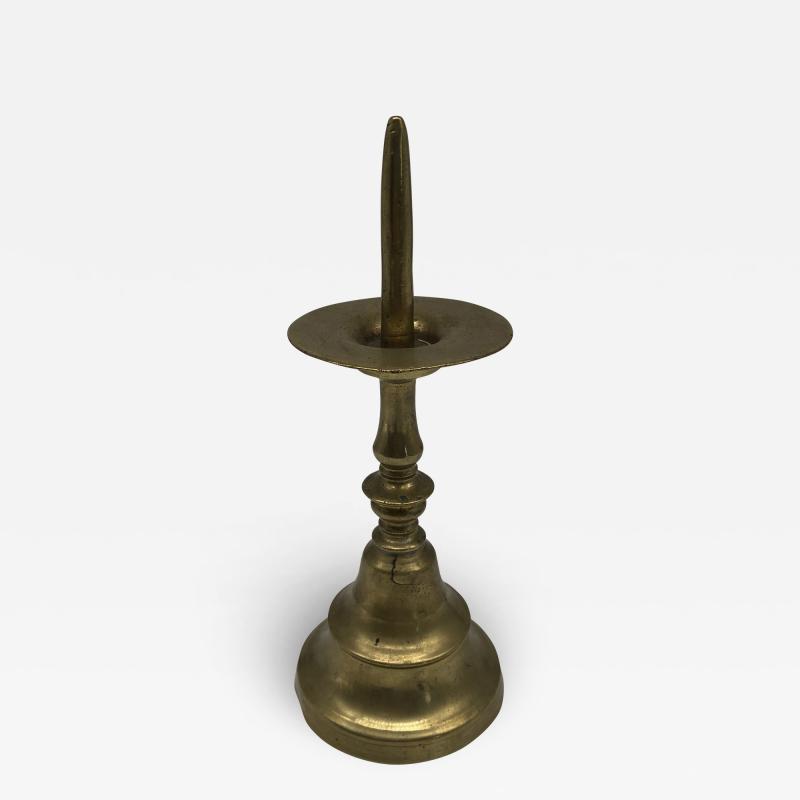 Brass Pricket Candlestick