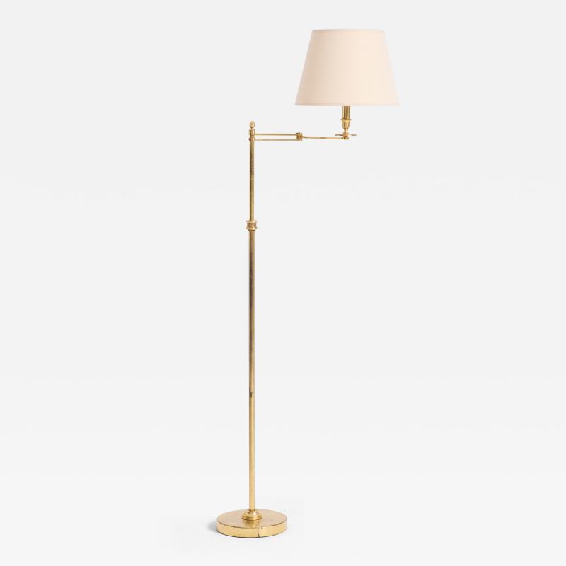 Brass Reading Floor Lamp