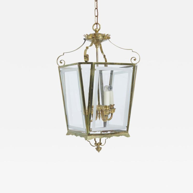 Brass and Glass Lantern
