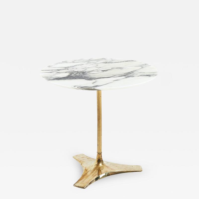 Brass and Marble Drink Table 1960