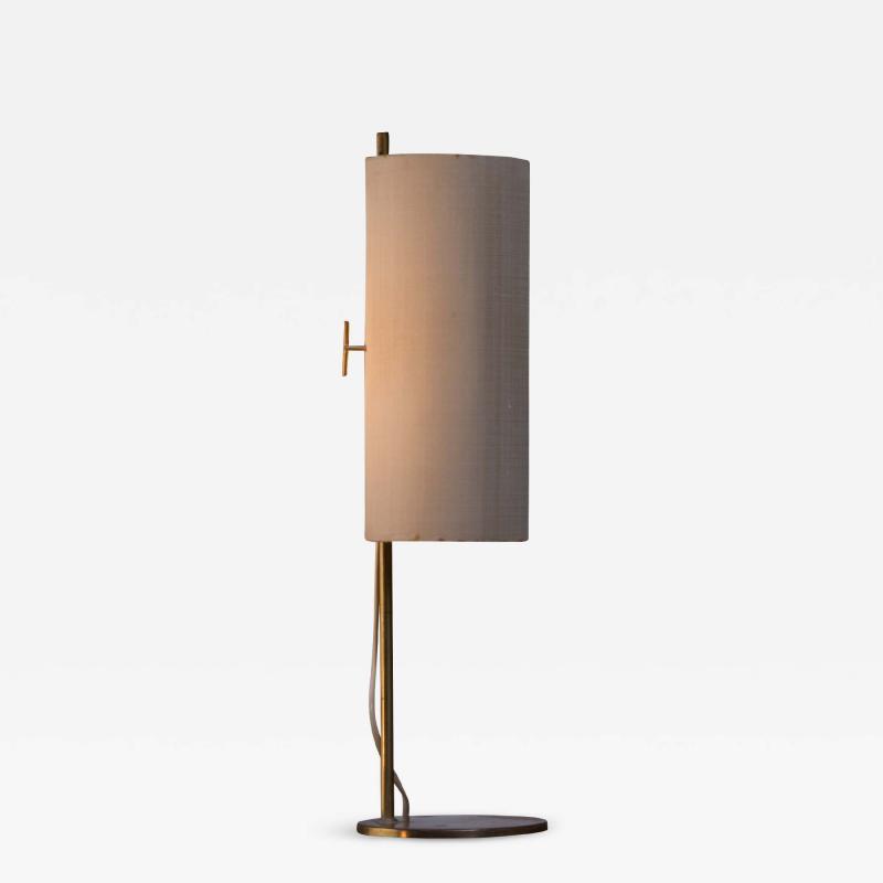 Brass and fabric table lamp Denmark