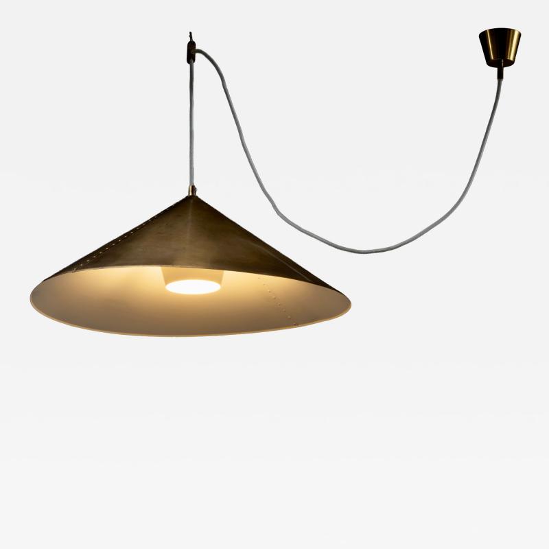 Brass pendant lamp