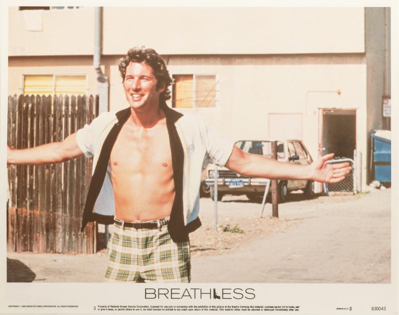 Breathless 1983 Vintage Lobby Card 2