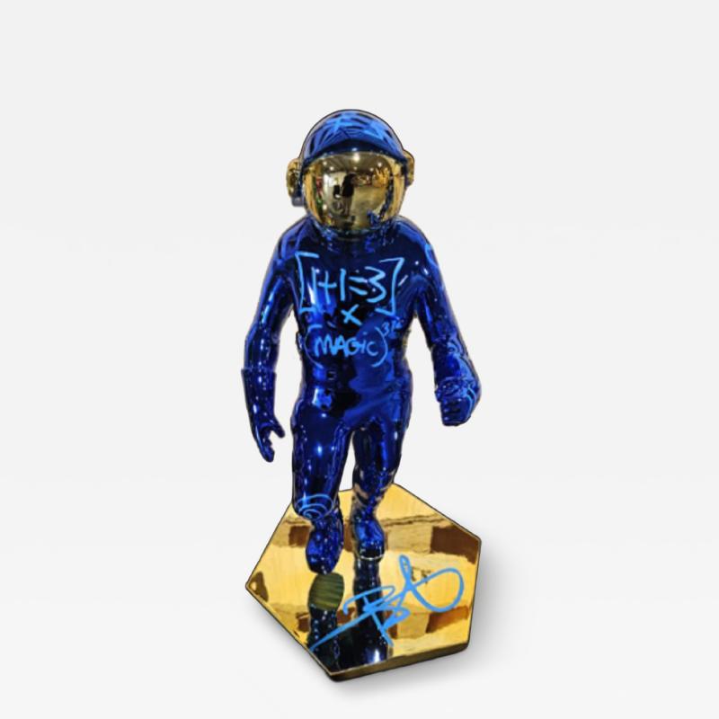 Brendan Murphy Balloon Spaceman blue 