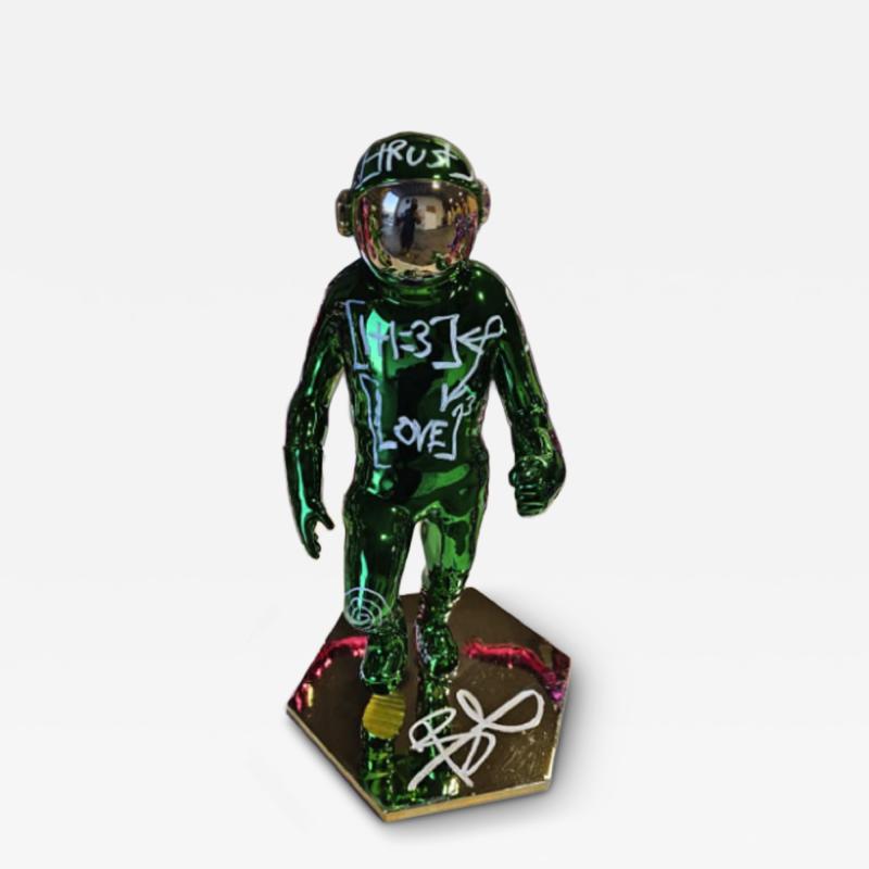 Brendan Murphy Balloon Spaceman green 