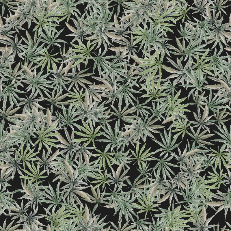 Brett Design Mary Jane Green on Black