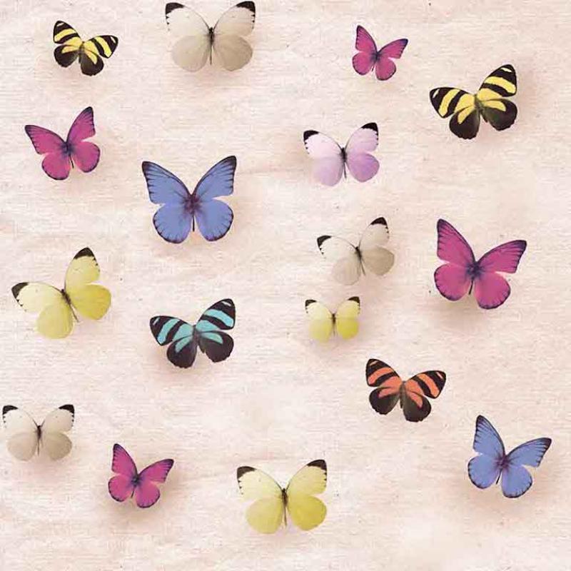 Brett Design TIGER BUTTERFLIES Wallpaper by Brett Design