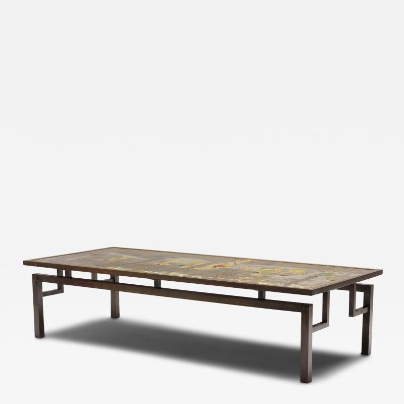 Bronze Chin Ying Coffee Table by Philip Kelvin Laverne