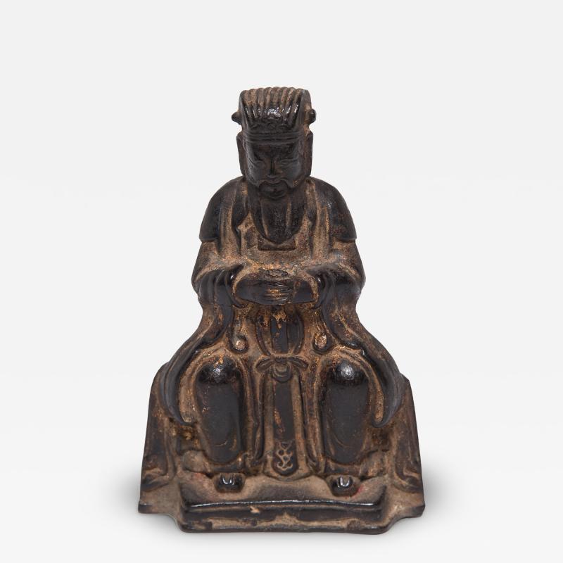 Bronze God of Wealth Altar Figure