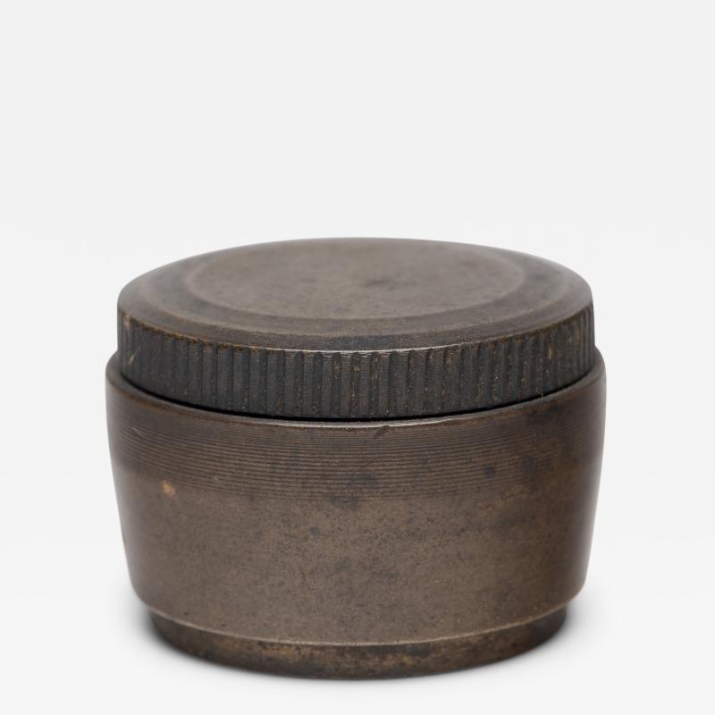Bronze Opium Box