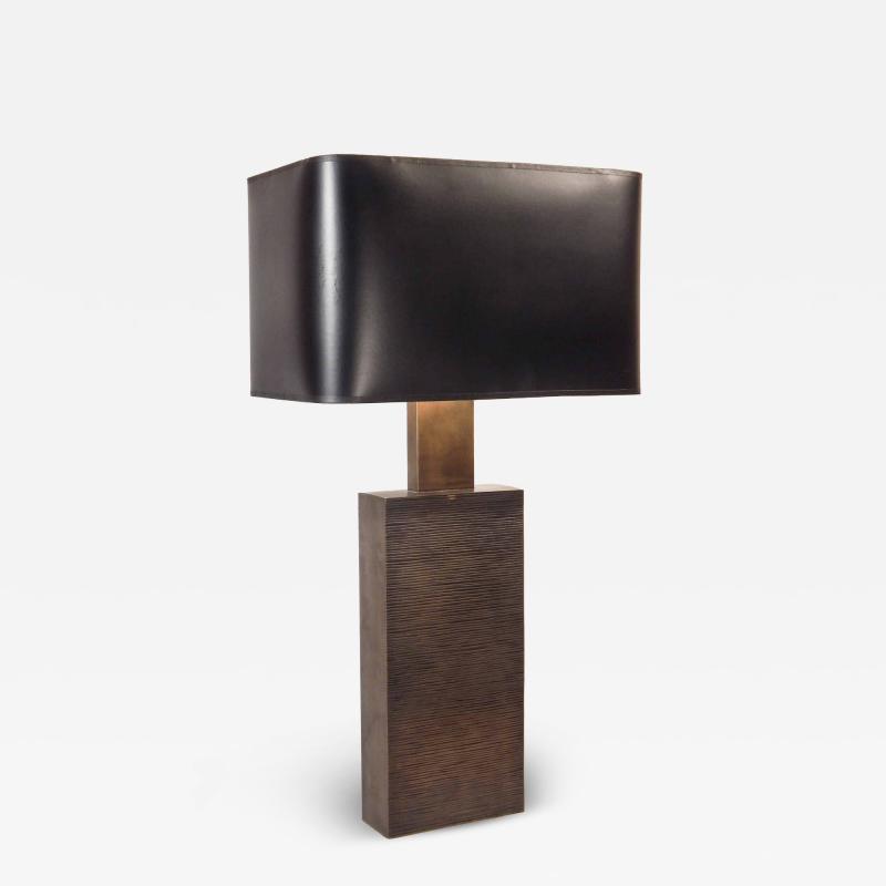 Bronze Pillar Lamp