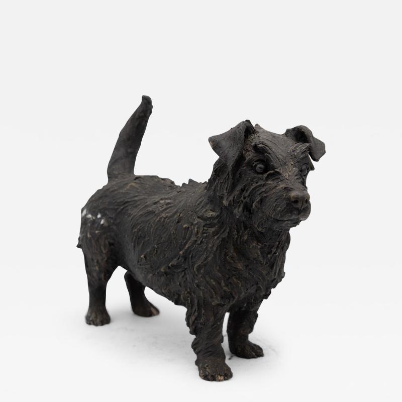Bronze Scottie Scottish terrier English Mid 20th century