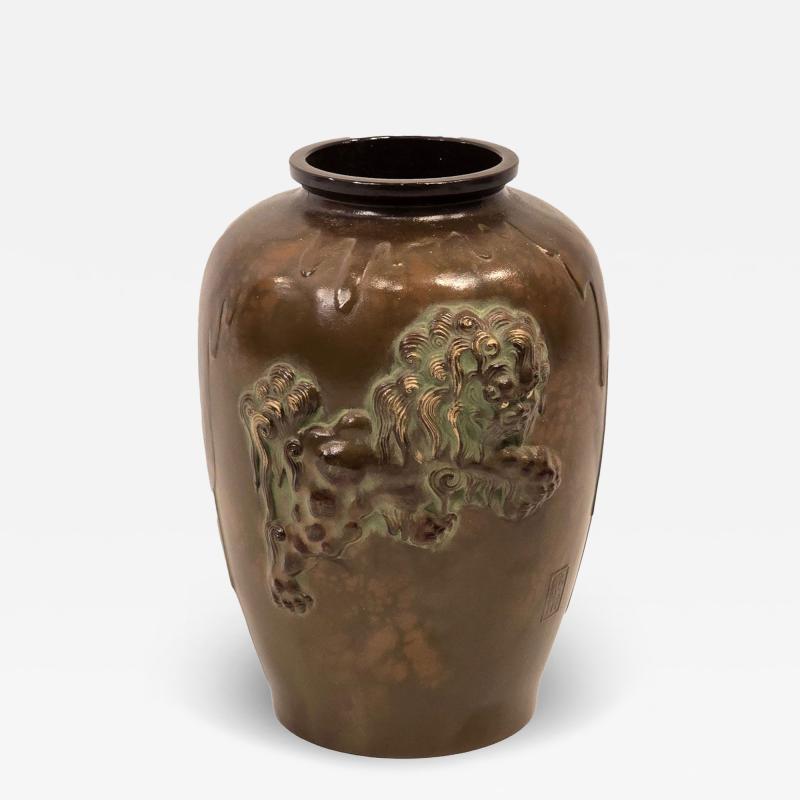 Bronze Vase Japan early 20th century