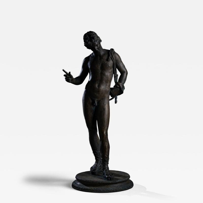 Bronze of Narcissus after the Antique 20th Century