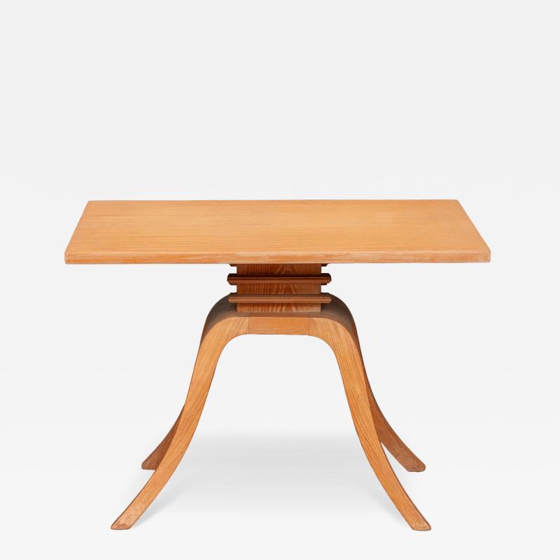 Brown Saltman Art Deco side table by Brown Saltman
