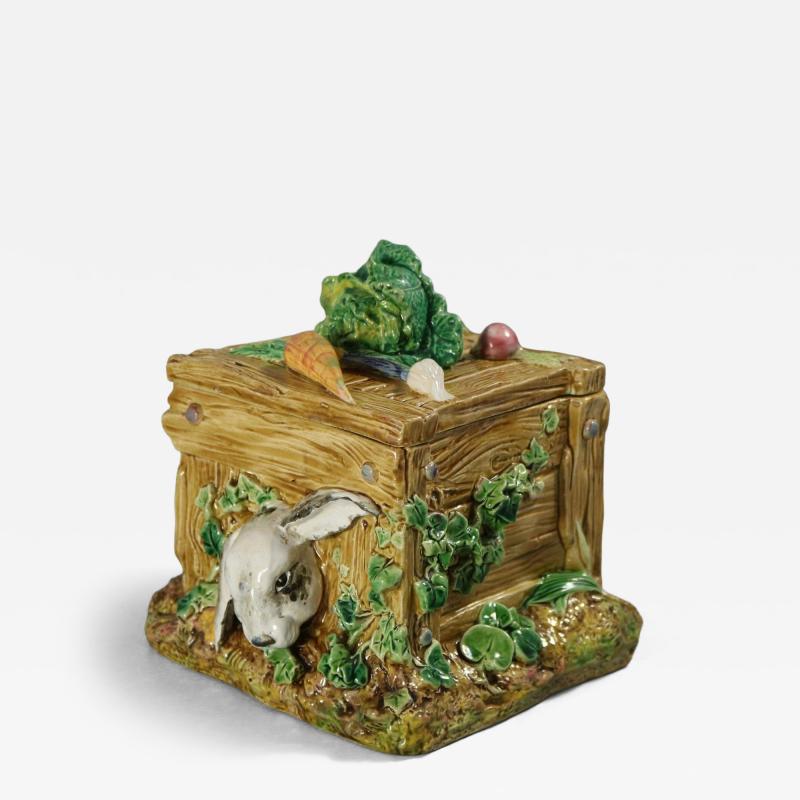 Brown Westhead Moore Co Rabbit Box and Cover